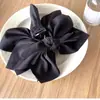 Pinza de Agarre Negra Grande Irregular para el Cabello Pinza de Tiburón Pinza de Agarre para el Cabello de la Cabeza de las Mujeres Estilo Ins