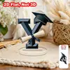 Decoración de Figura Acrílica Transfronteriza, Soporte de Exhibición para Manualidades para la Temporada de Graduación 2026, Regalo para Compañeros de Clase, Maestros, Amigos, Diseño Plano 2D