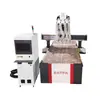 Centro de marcenaria 1325 máquina de gravação troca de quatro processos CNC painel móveis automático CNC porta de diafragma gravação