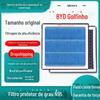 Aplicável ao elemento filtrante de ar condicionado de aromaterapia de golfinhos da BYD Carvão ativado Filtro de ar de carro de grau N95 PM2.5