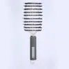 Pente Curvo Grande de Cerdas de Javali para Homens, Escova Raquete Volumizadora para Styling, Escova de Cabelo Massageadora, Escova Portátil para Styling e Modelar Cabelo
