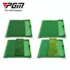 Pgm Almohadilla de Golpeo para Golf de Interior con Caja para Tees, Suela de Goma Blanda Inodora, Ventosa, Swing y Corte