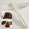 Peine de Costilla Dos en Uno Peine en Forma de V para Raíces de Cabello Esponjosas y Línea del Cabello Peine de Pinza para Cuero Cabelludo Parte Superior Alta del Cráneo Cabello Lacio Peine de Peluquería