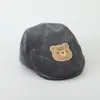 Gorro de bebé para primavera y otoño, boina con protección solar para niños y niñas, gorro de invierno lindo de dibujos animados para niños pequeños