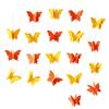 Guirnalda de papel con forma de mariposa, decoración para fiesta de cumpleaños, globo, borla colgante, globo, fiesta, disfraz