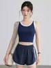 Traje Deportivo Chaleco de Fitness para Mujer Verano Talla Grande 2026 Nuevo Estilo Sujetador Todo en Uno Ropa Interior para Correr Entrenamiento Yoga