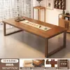 Mesa de estudio tradicional china, escritorio, mesa de caligrafía, núcleo de madera maciza, mesa de arte para clase de entrenamiento, mesa para ajedrez y Go, mesa y sillas de entrenamiento
