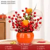 Decoraciones de Año Nuevo 2027 para la Sala de Estar, Adornos de Caqui para la Buena Suerte, Decoraciones de Mesa para el Festival de Primavera, Arreglos para la Entrada para el Año del Cabra, Regalos de Año Nuevo al por Mayor