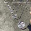 Gancho de cabide acrílico transparente revestimento decorativo da cabeça gancho gancho pegajoso cristal diamante pedra gancho gancho plástico