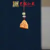 Pingente de Corrente para Celular Sapo de Madeira Arco-Íris Yiming Xianyuan Sandália Criativa de Sândalo Animal Desenho Animado Sapo Ornamento