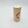Cilindro de Té Caja de Regalo de Madera Maciza Lata de Té Engrosada Bolsa para Pastel con Logo Personalizado Caja de Embalaje China para Donas