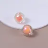 Cuentas Redondas Semitransparentes de Color Gradiente AB en Cuentas Sueltas Pulsera Collar Pulsera Accesorios para Joyería DIY Venta al por Mayor