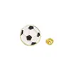 Nova Broche de Futebol da Copa do Mundo, Desenho Animado Fofo Liga Esmaltada Personalizado Acessório de Mochila, Insígnia Esportiva