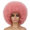 Peluca para Mujer Africana, Tocado, Afro Esponjoso Pequeño Rizado, Se Pueden Seleccionar Más Colores de la Imagen, Peluca Afro