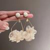 Pendientes de la serie Fresh Flower, pendientes Mori sweet niche que combinan con todo, pendientes de lujo ligeros y de alta calidad a la moda al por mayor