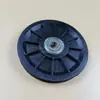 Polea de cable de acero para ascensor 90MM Rueda colgante de puerta de piso Rueda de hierro de puerta de cabina Polea de cable de acero de cabeza de puerta Escalón superior