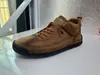 Amazon 2024 Transfronterizo Talla Grande Botas de Cuero de Media Caña para Hombre Zapatos Casuales para Mujer Botas de Trabajo Cosidas Botines de Pareja Antideslizantes