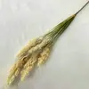 Arranjos de Flores Artificiais de Junco e Grama para Decoração de Ambiente, Plantas Artificiais para Decoração de Casa, Folhagens Artificiais Atacado