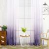 Tela de Janela Gradiente Simples Varanda Sala de Estar Quarto Atacado E-commerce Transfronteiriço Cortina Pronta Tela de Janela Produto Acabado Atacado