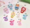 Ímãs de Geladeira de Borracha Macia Pvc de Animal de Desenho Stellalou, Adesivos para Copo de Água, Pingentes para Sapato, Decorações para Sapato, Acessórios de Vestuário Venda por Atacado