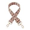 Nueva Correa Ancha Étnica Jacquard de Color Engrosada de 3.8cm para Hombro Cruzado, Accesorios para Bolso de Hombro, Correa Larga Decorativa