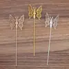 Accesorios para el Cabello Sencillos y de Moda Mariposa Borla Escalonado Pasador para el Cabello Tocados Hanfu Peine Estilo Nacional Pasador para el Cabello Accesorios para el Cabello Antiguos Diarios