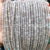 2 cuentas espaciadoras de cristal de ágata de piedra natural de 4 mm, cuentas sueltas para joyería semiacabada, accesorios disponibles al por mayor