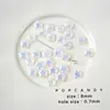 Cuentas Pequeñas de Estrella de Vidrio Checo para Pulsera, Collar, Pendientes DIY Colección de Estilo de Cuentas Importadas Retro Hechas a Mano