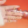 Colar Cavalo da Fortuna em Prata de Lei S925, Pulseira do Ano do Zodíaco, Brincos, Joias Personalizadas do Zodíaco, Dropshipping, Banhado a Ouro 18K