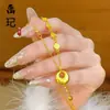 Tienda de Oro Mismo Estilo Collar de Corazón Picado Chapado en Oro Alta Retención de Color Floral Mariposa Moneda de los Cinco Emperadores Collar Venta al por Mayor