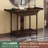 Altar Altar Budista Doméstico Nuevo Estilo Chino Madera Maciza Mesa para Incienso de Altar Gabinete de Entrada para Sala de Estar Mesa Pequeña Moderna Simple Dios de la Riqueza