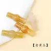 Botão de Jade Hanfu Coluna Duplo Buraco Terno Tang Cheongsam Plaqueta de Botão Costurada à Mão Botão Estilo Chinês Retro Botão Decorativo