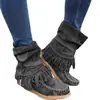 Punto de venta comercio exterior talla grande mujer deseo rusas europeas y americanas botas de nieve invierno botas de algodón