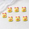 Monstruo Divertido de Boca Grande Dibujo Animado Joyería para Uñas Diamante de Resina Boca de Salchicha Accesorios para Uñas Portátiles Funda para Teléfono Móvil Pequeños Accesorios DIY