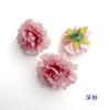 Flores de Cravo Simuladas com Folhas DIY Grampo Lateral de Ópera Flor para Cabelo Adorno de Cabeça Casamento Decoração de Lembrança para Casa com Flores