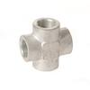 Roke Marca B16.11 Acero al Carbono Forjado Codo de Soldadura de Enchufe de Cuatro Vías 3000lb 6000lb 900lb Tubería Hidráulica