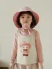 Camiseta Manga Longa Removível Duas Peças Wulibuyi para Meninas 2026 Primavera e Outono Nova Camiseta Infantil Cartoon Camada