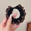 Goma para el pelo simple de satén estilo coreano para mujer, sujetador antideslizante para coleta alta, cuerda de pelo colorida, accesorio para el pelo elástico