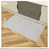 Alfombrilla Desechable Impermeable para Suelo de Cocina Alfombrilla para Entrada del Hogar Alfombrilla para Pies a Prueba de Aceite y Suciedad Bajo Mantenimiento Antideslizante Fieltro