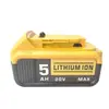 Reemplazar batería de litio para herramienta eléctrica Dewei Dewat DCB200 DCB203 DCB204 DCB205DCB206