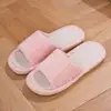 Hogar Interior Primavera y Otoño Hogar Invitados Parejas Cuatro Estaciones Hospitalidad Zapatillas Antideslizantes Zapatillas de Algodón Lino Zapatillas de Lino para Hombre