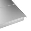 Corte láser chasis de lámina metálica piezas de lámina metálica laminada en frío estampado de metal conformado doblado placa manual chasis de aleación de aluminio
