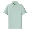 Camisa Polo Waffle Xinhua Masculina 10A Antibacteriana, Refrescante, Proteção Solar, Corte Sem Costura, Multicor, Tamanho Grande, Estilo Business