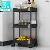 Carrito de Almacenamiento Pequeño con Ruedas, Almacenamiento para Baño, Estante Móvil de Piso para Snacks en Sala de Estar, Almacenamiento de Múltiples Niveles