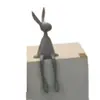 Figura de Conejo Sentado para Entrada de Sala de Estar, Pared de Fondo de TV, Aparador de Vinos, Decoración Minimalista Moderna Italiana de Lujo