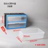 Caja de Almacenamiento Tipo Cajón para Accesorios de Escritorio, Caja de Herramientas de Material para Piezas de Tornillería, Montaje en Pared, Caja para Componentes Digitales, Gabinete para Accesorios