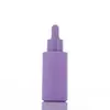 Al por mayor En stock Coloridos Base de Maquillaje Líquida para el Cuidado de la Piel Botellas de Aceite Esencial Macarrón Botellas de Vidrio para Mascarilla Facial Botellas Dispensadoras Cosméticas