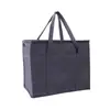 Em estoque Fornecimento Bolsa Térmica Portátil de Grande Capacidade para Exterior Bolsa Térmica de Isolamento para Acampamento ao Ar Livre Bolsa de Almoço Espessada com Folha de Alumínio para Conservação