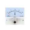 Voltímetro de Aguja CC Tipo 85C1 5V 10V 20V 30V 50V 100V 200V 300V