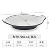 Plato Largo Estilo Japonés de Melamina Plato para Sushi Vajilla para Restaurante de Barbacoa Coreana Plato Plano Rectangular para Hot Pot Barbacoa